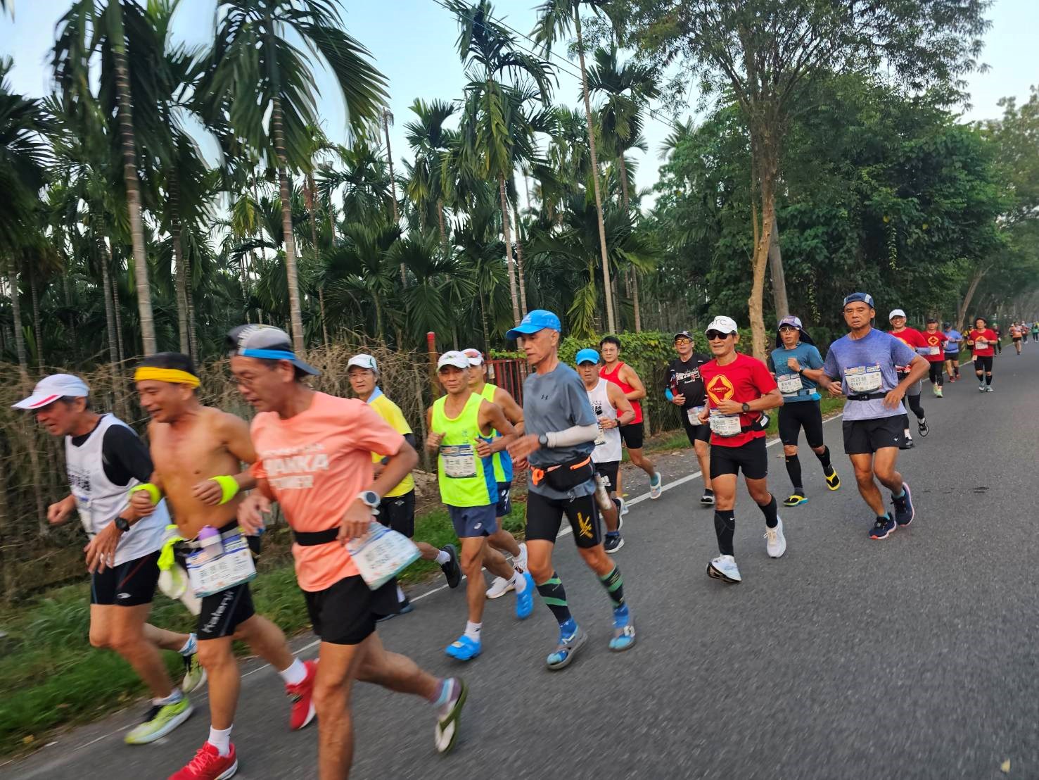 跑者沿途飽覽客庄風光